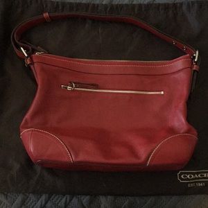 Coach purse red